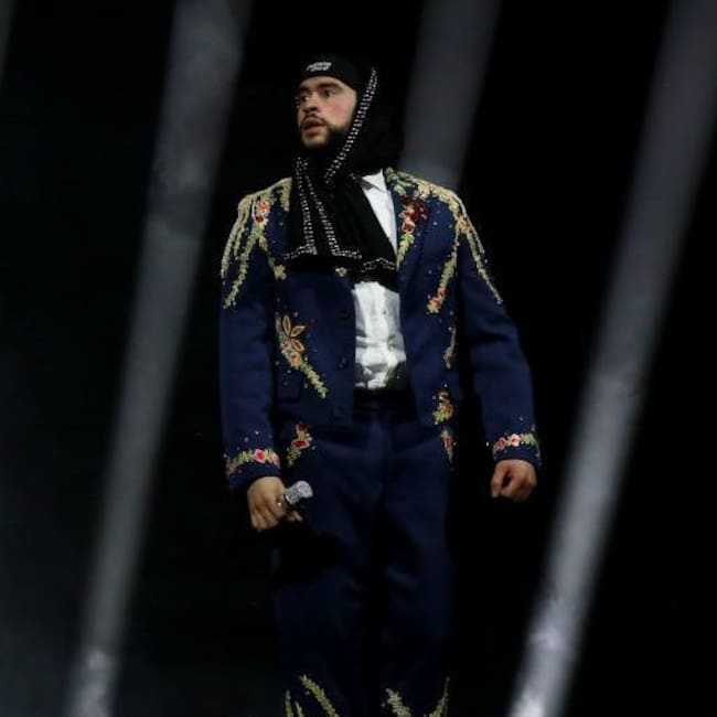 Bad Bunny performs during his Most Wanted Tour at Coliseo de Puerto Rico José Miguel Agrelot on June 7, 2024 in San Juan, Puerto Rico. Gladys Vega/Getty Images