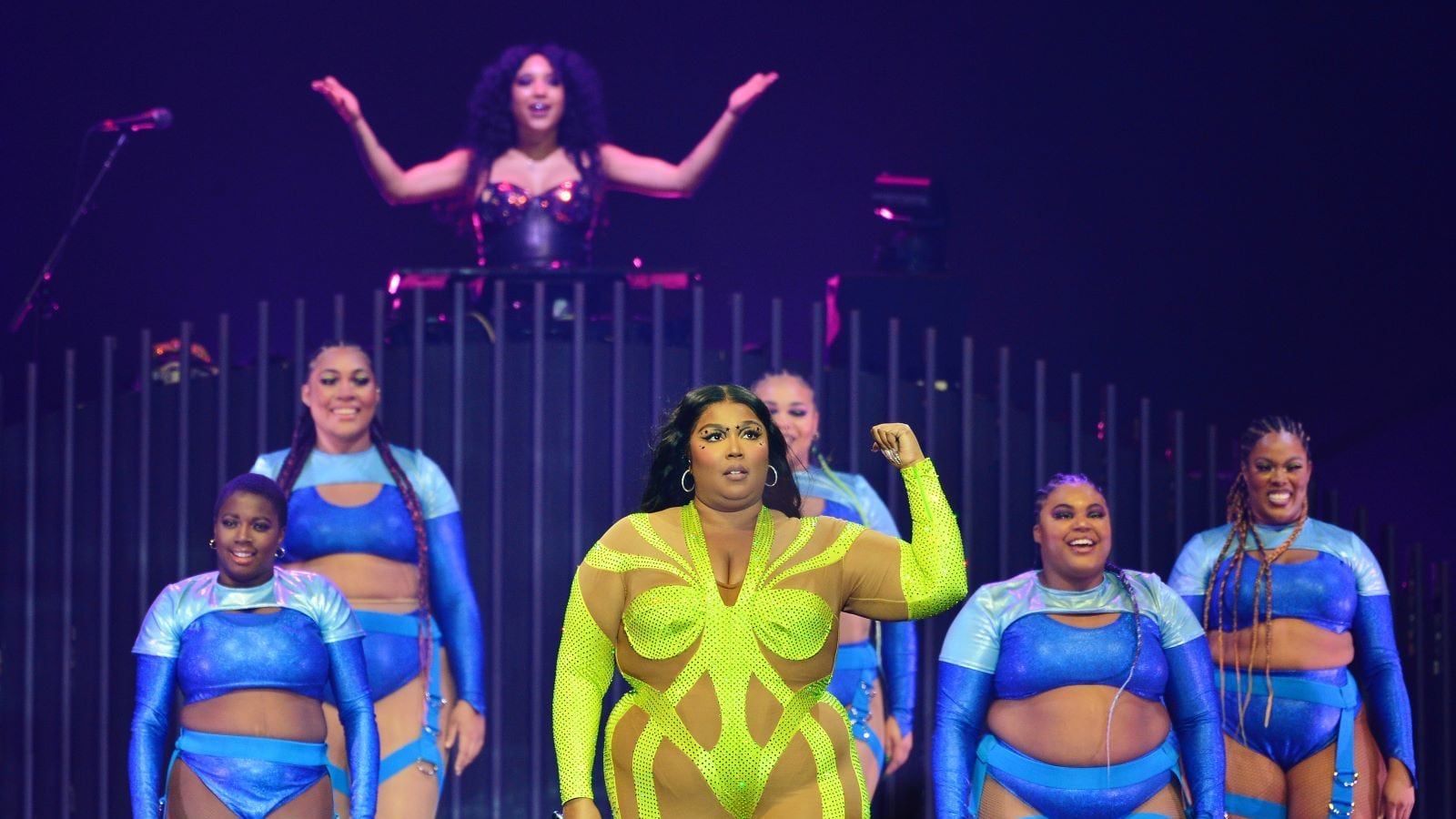 Lizzo se presenta en el O2 Arena el 15 de marzo de 2023 en Londres, Inglaterra. Jim Dyson / Getty Images.