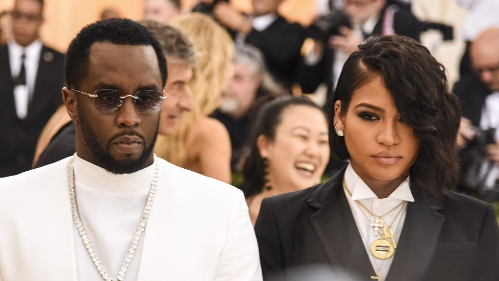 Sean ‘Diddy’ Combs and Cassie Ventura attend the ‘Heavenly Bodies: Fashion and the Catholic Imagination’ Costume Institute Gala 2018 at Metropolitan Museum of Art in New York, New York on Monday, May 7, 2018. Laura Thompson / New York Daily News via Getty Images