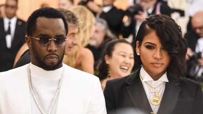 Sean ‘Diddy’ Combs and Cassie Ventura attend the ‘Heavenly Bodies: Fashion and the Catholic Imagination’ Costume Institute Gala 2018 at Metropolitan Museum of Art in New York, New York on Monday, May 7, 2018. Laura Thompson / New York Daily News via Getty Images