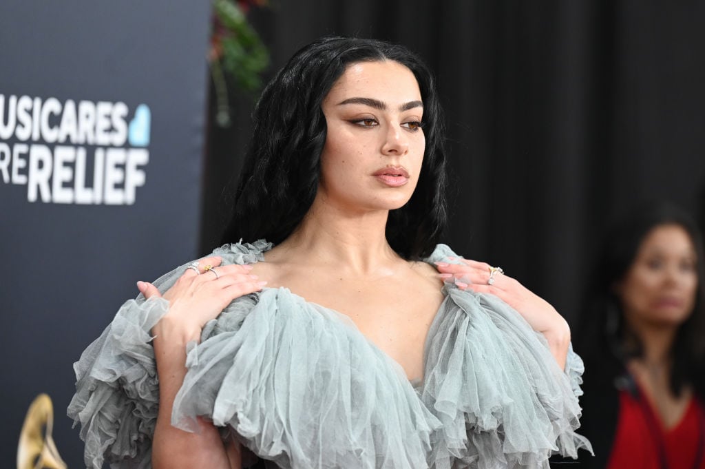 Charli XCX at the 67th GRAMMY Awards held at the Crypto.com Arena on February 2, 2025 in Los Angeles, California. Gilbert Flores/Billboard via Getty Images
