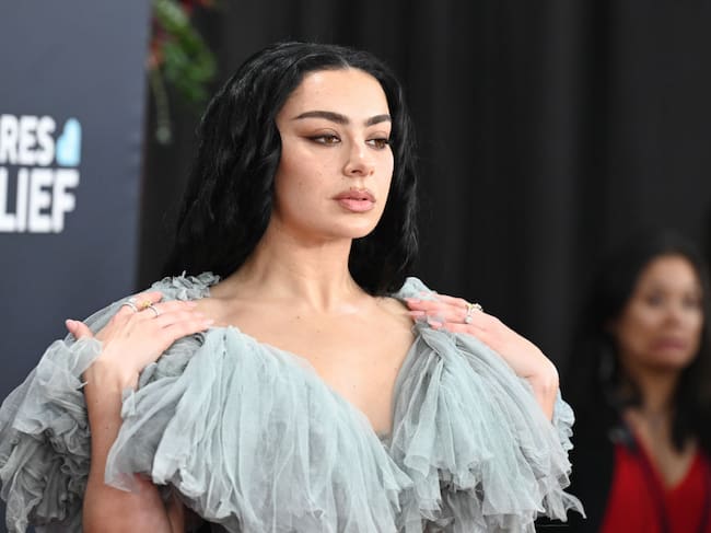 Charli XCX at the 67th GRAMMY Awards held at the Crypto.com Arena on February 2, 2025 in Los Angeles, California. Gilbert Flores/Billboard via Getty Images
