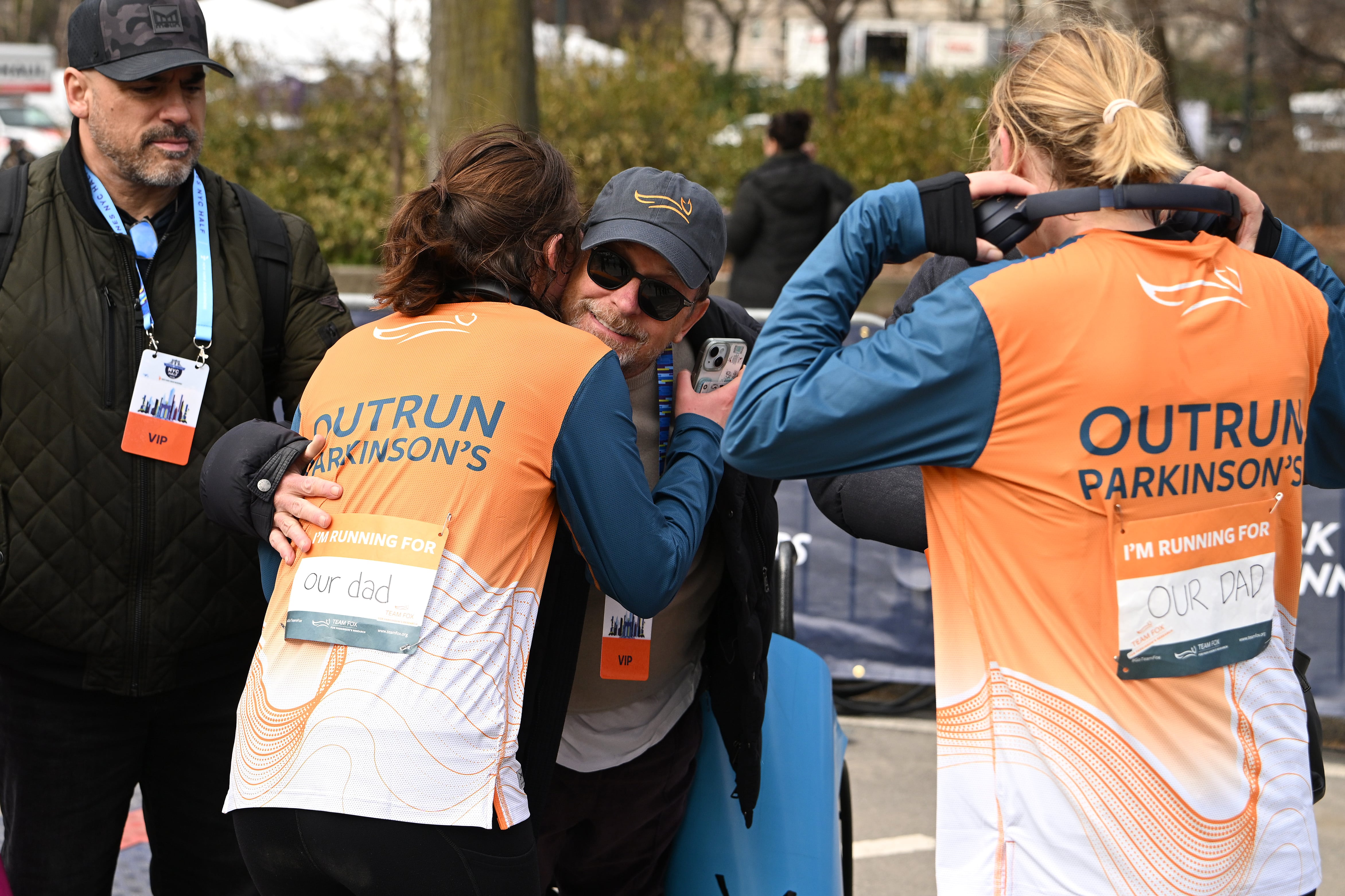 Michael J. Fox en la Marathon de Nueva York. Bryan Bedder/New York Road Runners via Getty Images