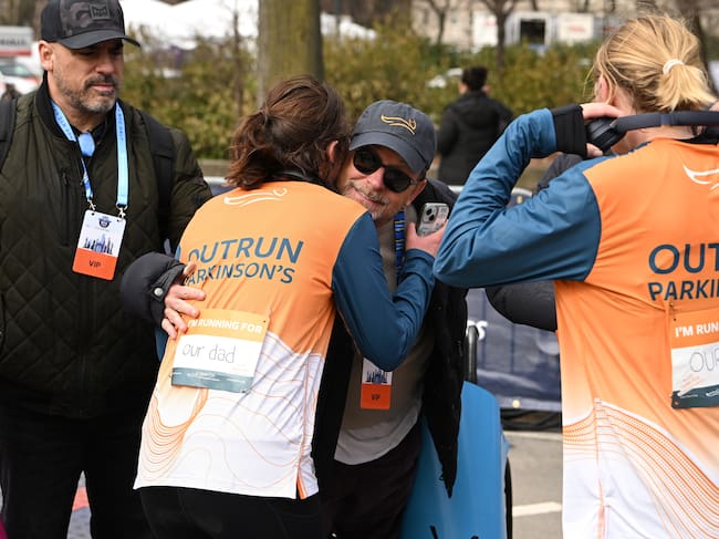 Michael J. Fox en la Marathon de Nueva York. Bryan Bedder/New York Road Runners via Getty Images