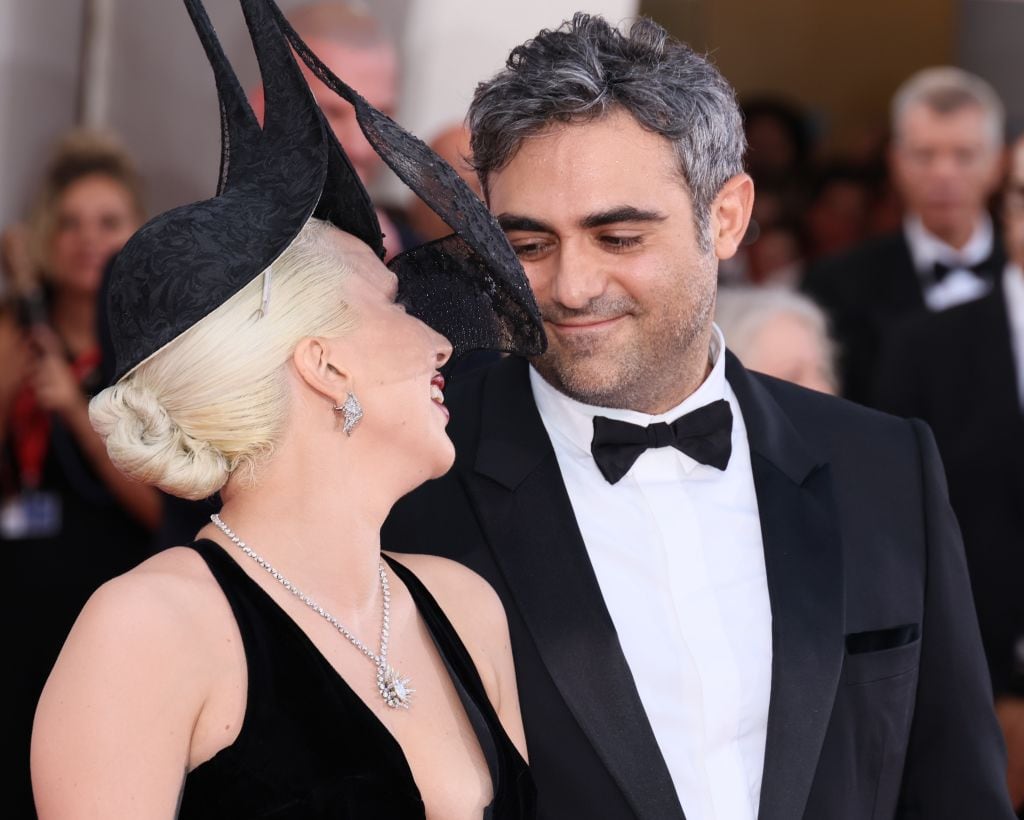 Lady Gaga and Michael Polansky attend the «Joker: Folie à Deux» red carpet during the 81st Venice International Film Festival at Sala Grande on September 4, 2024 in Venice, Italy. JB Lacroix/FilmMagic