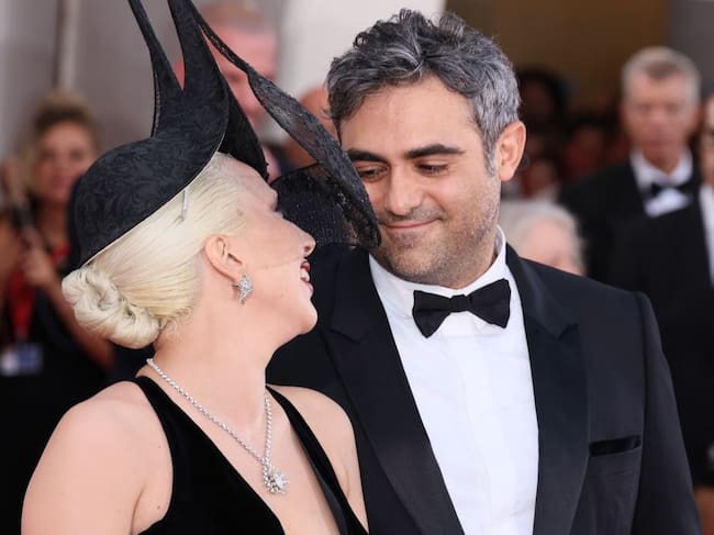 Lady Gaga and Michael Polansky attend the «Joker: Folie à Deux» red carpet during the 81st Venice International Film Festival at Sala Grande on September 4, 2024 in Venice, Italy. JB Lacroix/FilmMagic