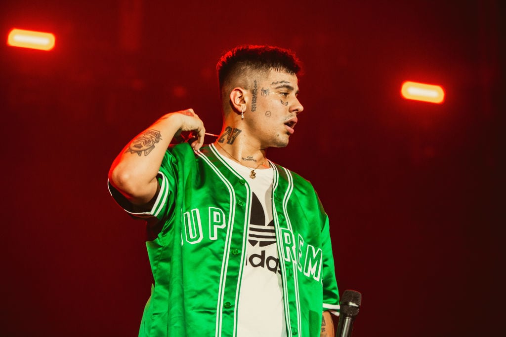 Duki, one of the most prominent artists in Spanish-speaking trap / Medios y Media / Getty Images