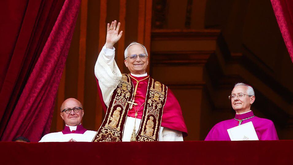 American cardinal Robert Prevost, now known as Leo XIV, has been elected a new pope by the cardinal electors on the second day of the conclave. On May 8th, 2025 in Vatican City, Vatican. (Beata Zawrzel/Getty Images)