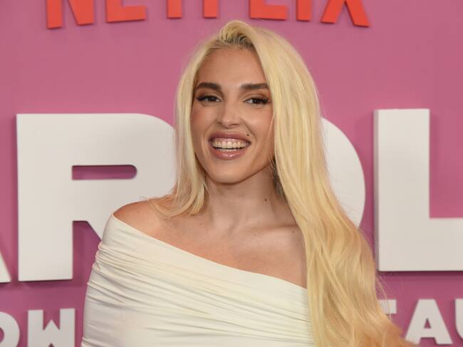 Elena Rose en el pase de «Karol G: Tomorrow Was Beautiful» celebrado en el Hotel Whitby el 6 de mayo de 2025 en Nueva York, Nueva York