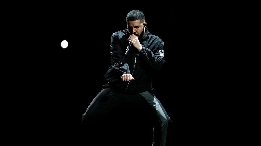 Drake performs at Qudos Bank Arena on November 7, 2017 in Sydney, Australia. Lagerhaus/Getty Images.