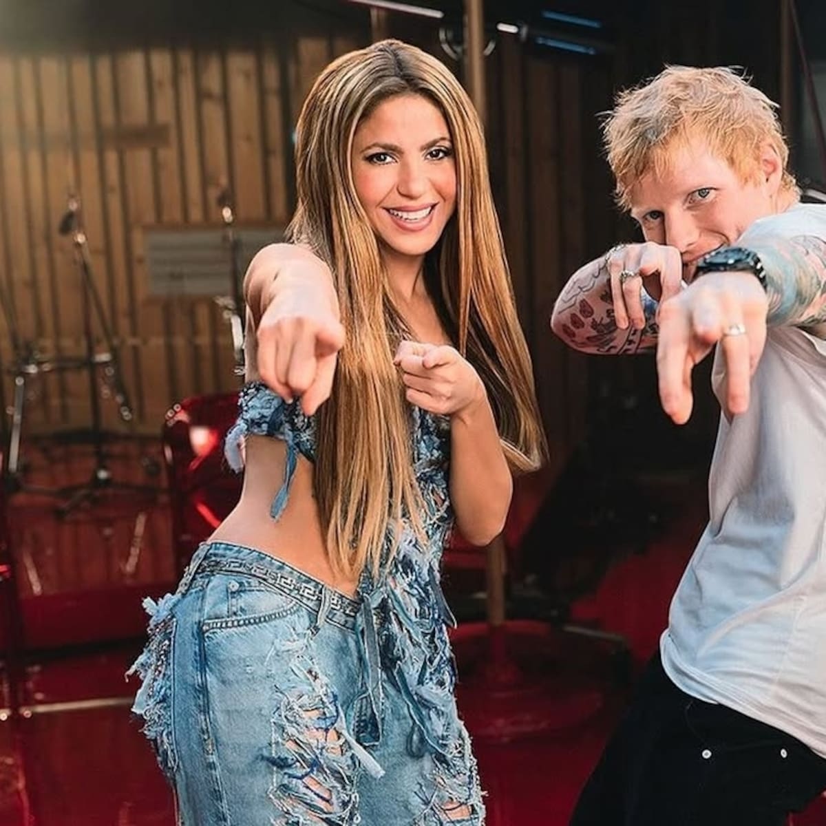 La razón por la que Ed Sheeran acompañará a Shakira en los conciertos del Las Mujeres Ya No Lloran Tour