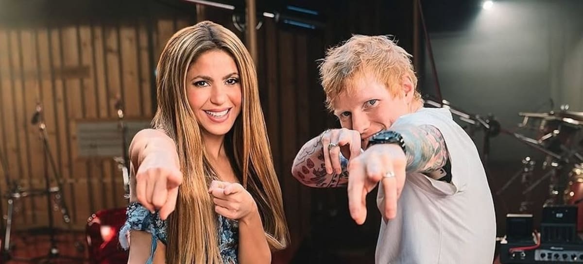 Shakira y Ed Sheeran