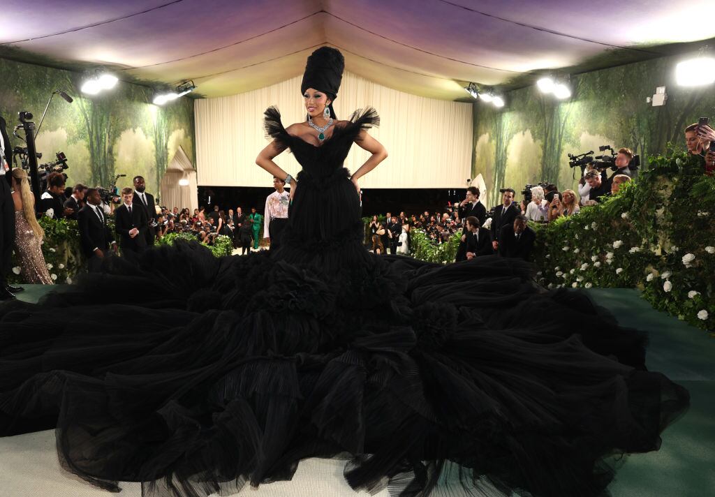 Cardi B attends The 2024 Met Gala Celebrating «Sleeping Beauties: Reawakening Fashion» at The Metropolitan Museum of Art on May 06, 2024 in New York City. Kevin Mazur/MG24/Getty Images for The Met Museum/Vogue