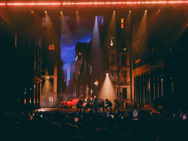 Rauw Alejandro performing on the ‘Cosa Nuestra Tour’ in Barcelona, final dates in Europe / Dara Cris