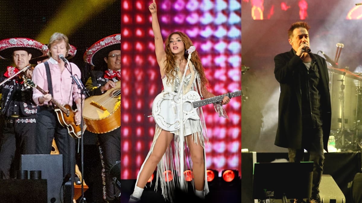 Shakira, Paul McCartney y más artistas que rompieron récords de asistencia en el Zócalo de México