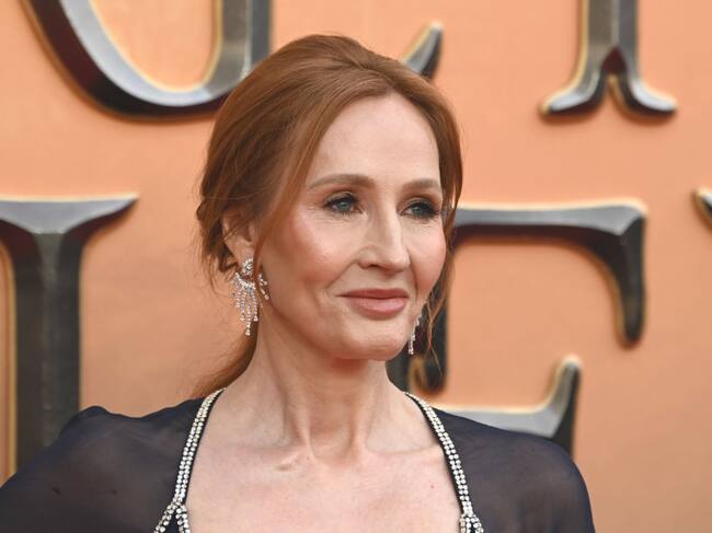 J.K. Rowling arrives at the «Fantastic Beasts: The Secret of Dumbledore» world premiere at The Royal Festival Hall on March 29, 2022 in London, England. Stuart C. Wilson/Getty Images