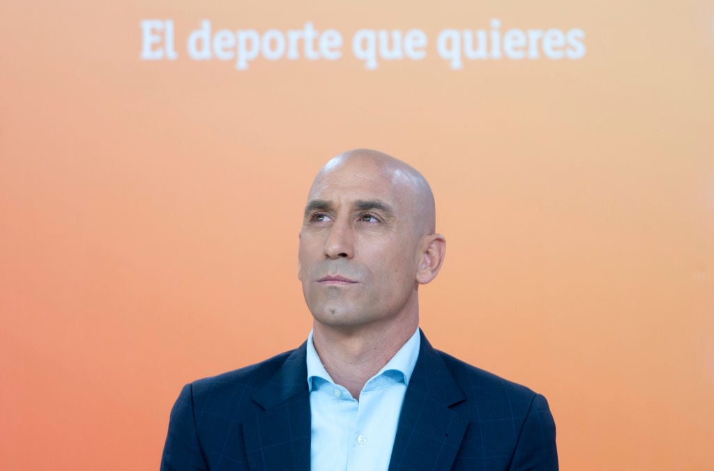 The president of the Royal Spanish Football Federation, Luis Rubiales. Alberto Ortega / Europa Press via Getty Images