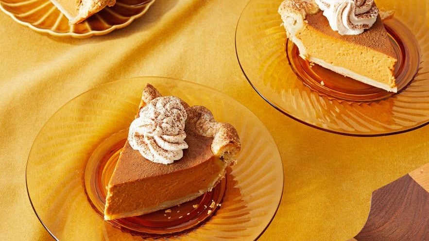 Pastel de calabaza. Fotografiado para Voraciously en The Washington Post vía Getty Images.