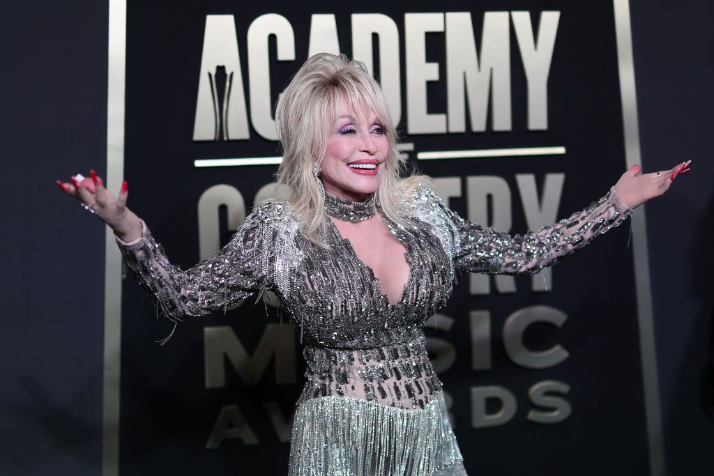 Singer Dolly Parton arrives for the 58th Academy of Country Music awards at The Ford Center at The Star on May 11, 2023 in Frisco, Texas. Omar Vega / FilmMagic