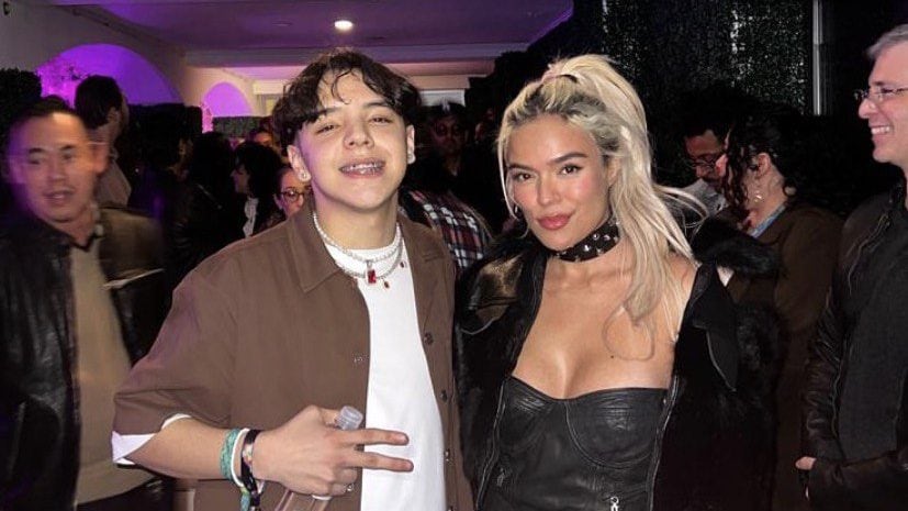 Karol G & Xavi at Kali Uchis party in Los Ángeles / Meta
