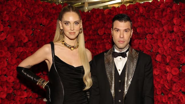 Chiara Ferragni and Fedez attend The 2022 Met Gala Celebrating «In America: An Anthology of Fashion» at The Metropolitan Museum of Art on May 02, 2022 in New York City. Cindy Ord/MG22/Getty Images for The Met Museum/Vogue