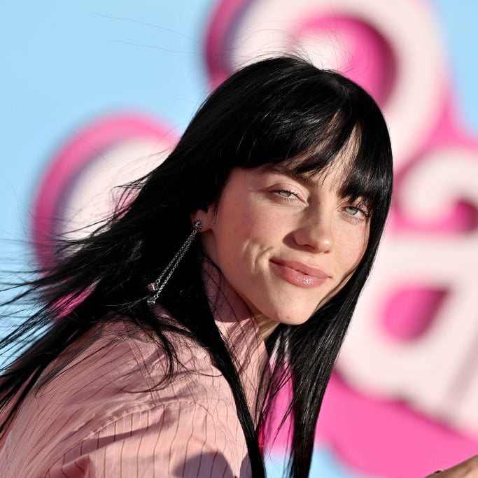 Billie Eilish attends the World Premiere of "Barbie" at Shrine Auditorium and Expo Hall on July 09, 2023 in Los Angeles, California. Axelle / Bauer-Griffin / FilmMagic
