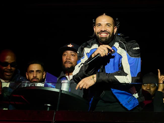 Drake en concierto en Toronto, noviembre de 2024.