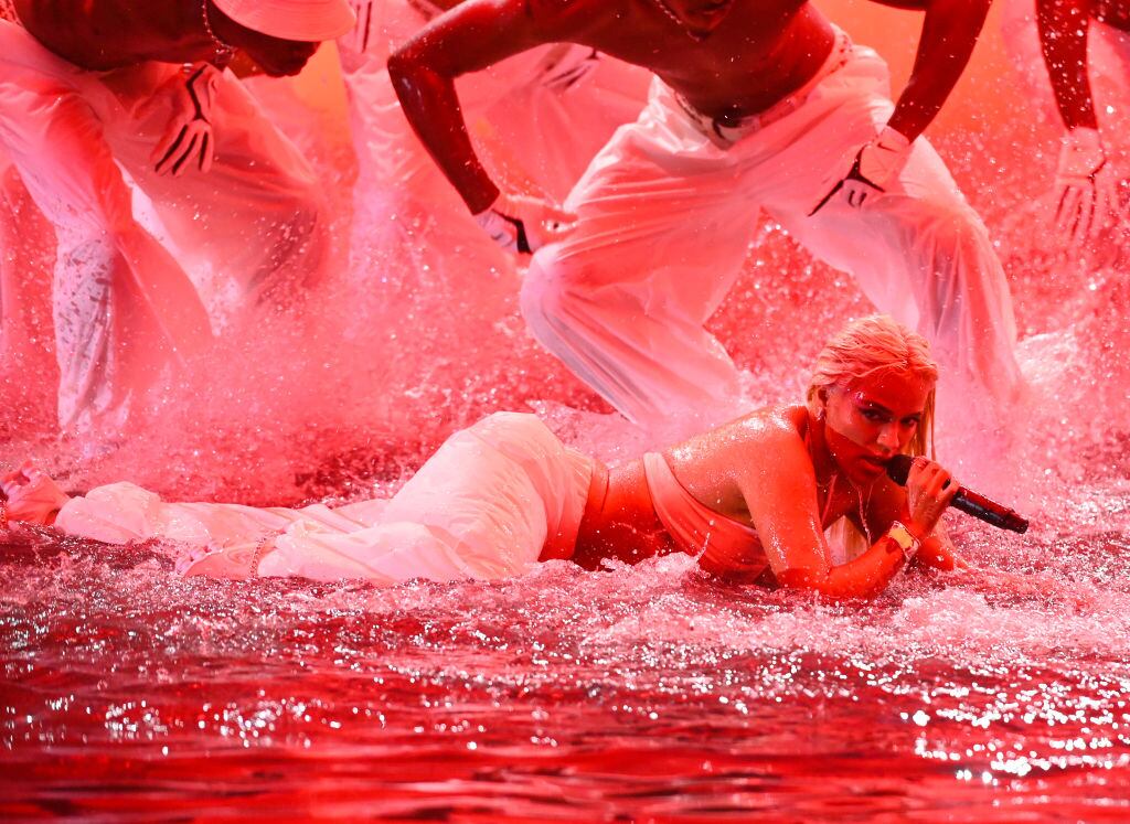Karol G performs at the 2023 Billboard Music Awards at Line 204 in Los Angeles, California. The show will air on November 19, 2023 on BBMAs.watch. (Photo by Gilbert Flores/Penske Media via Getty Images)