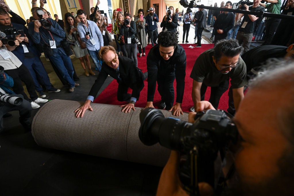 Conan O’Brien at The 96th Academy Awards Red Carpet Roll Out at The Dolby Theatre on February 26, 2025 in Hollywood, California. Michael Buckner/Penske Media via Getty Images