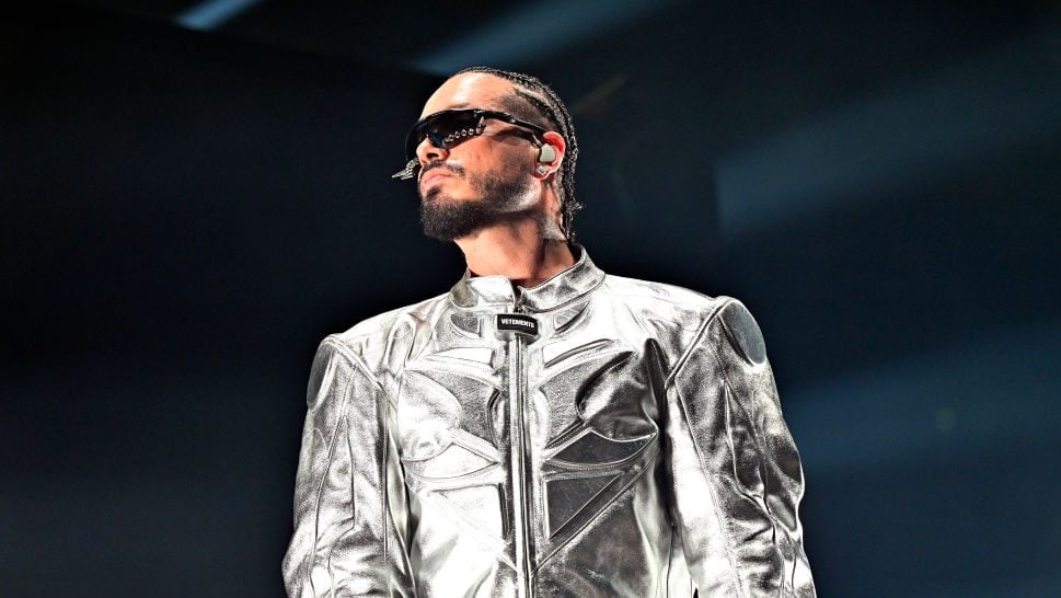 J Balvin performs onstage on May 22, 2024 in Paris, France. Aurelien Meunier/Getty Images