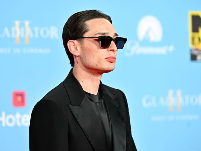 Peso Pluma attends the MTV EMAs 2024 held at Co-op Live on November 10, 2024 in Manchester, England. Anthony Devlin/Getty Images for Paramount