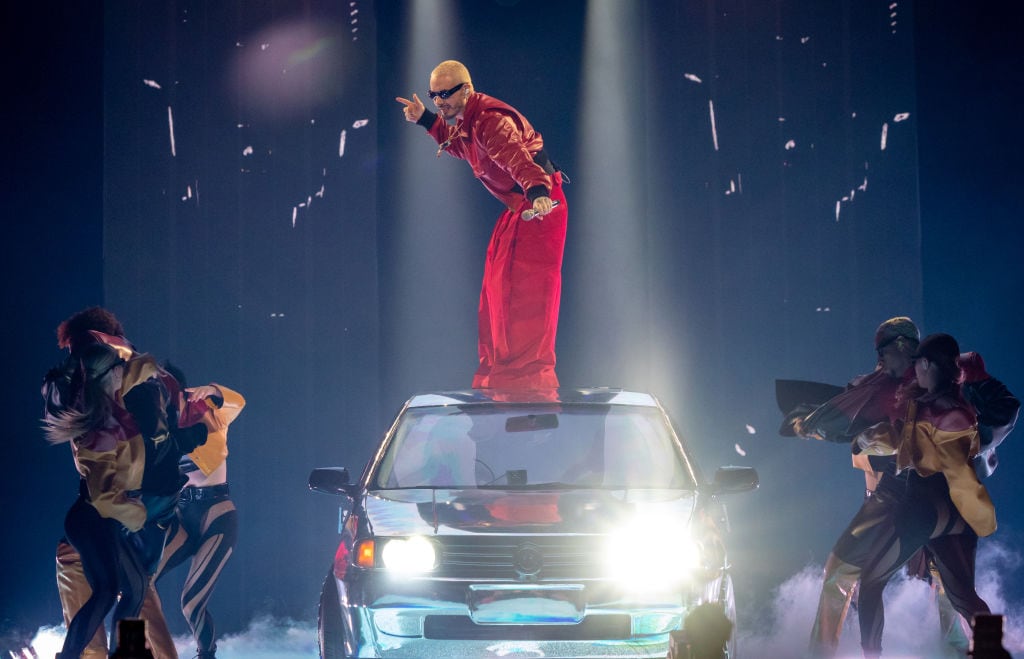 J Balvin performs on stage during his «Back to the Rayo» Tour at the Kaseya Center on March 22, 2025 in Miami, Florida. Alexander Tamargo/Getty Images
