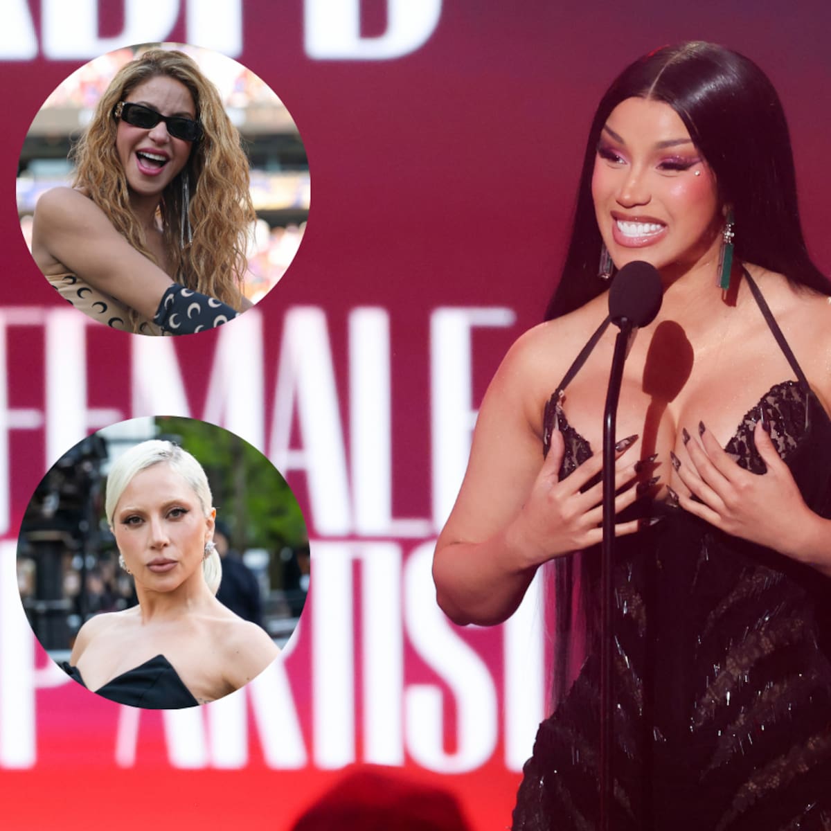 Cardi B tuvo que elegir entre Shakira y Lady Gaga: la respuesta dejó en shock a todos los fanáticos