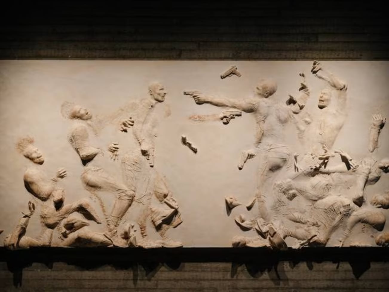 One of Brad Pitt’s works / Anadolu Agency.