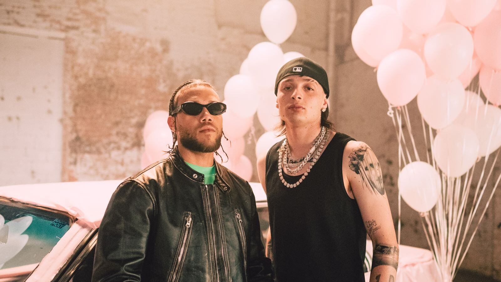 Jhayco & Peso Pluma in «Ex-Special» Music Video / Kristopher Muñiz.