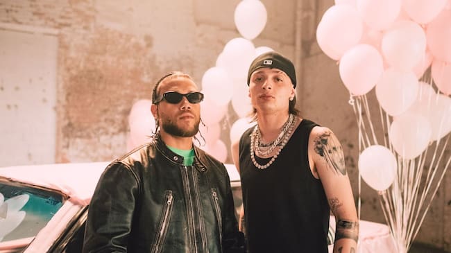 Jhayco & Peso Pluma in «Ex-Special» Music Video / Kristopher Muñiz.