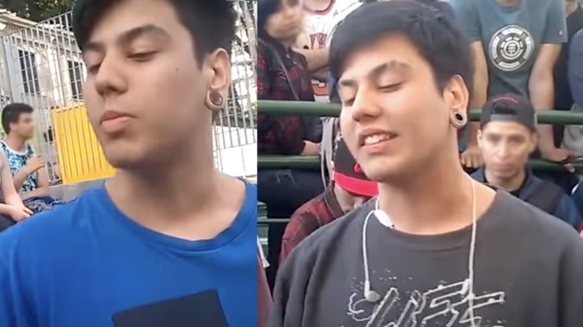 Duki in 2015 and 2016. YouTube.