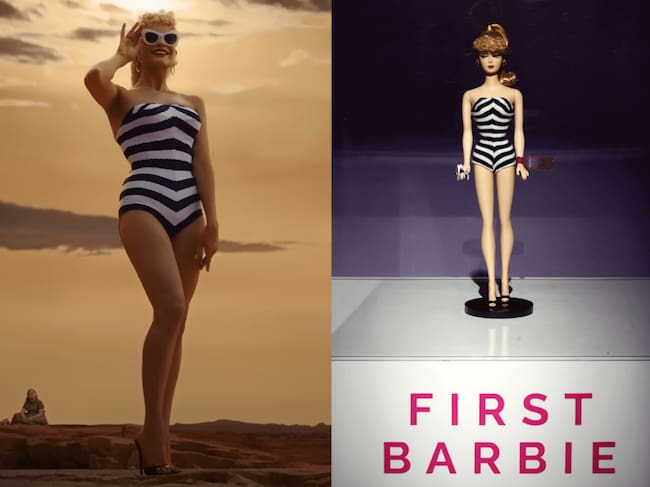 Barbie <a href="https://www.youtube.com/watch?v=8zIf0XvoL9Y">Teaser Trailer</a> /Frazer Harrison, Getty.