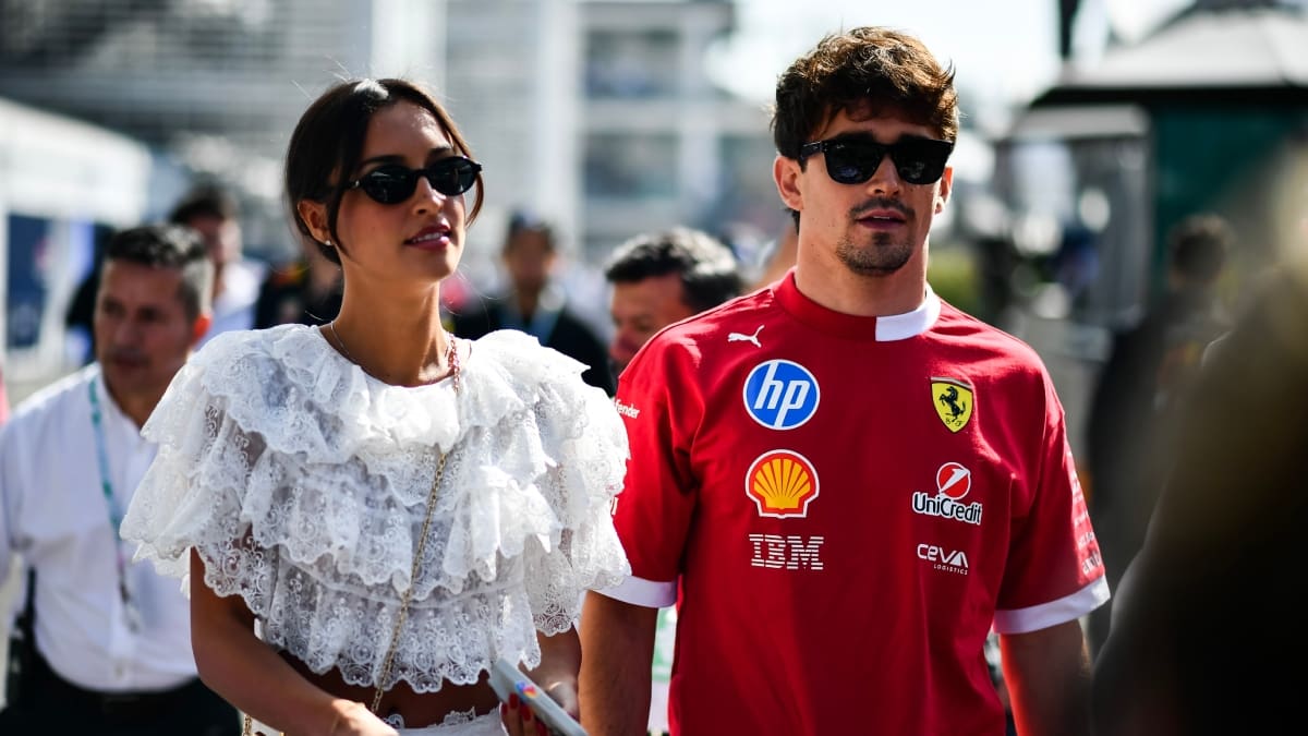 Las mejores fotos del esperado matrimonio entre Charles Leclerc y Alexandra Saint Mleux