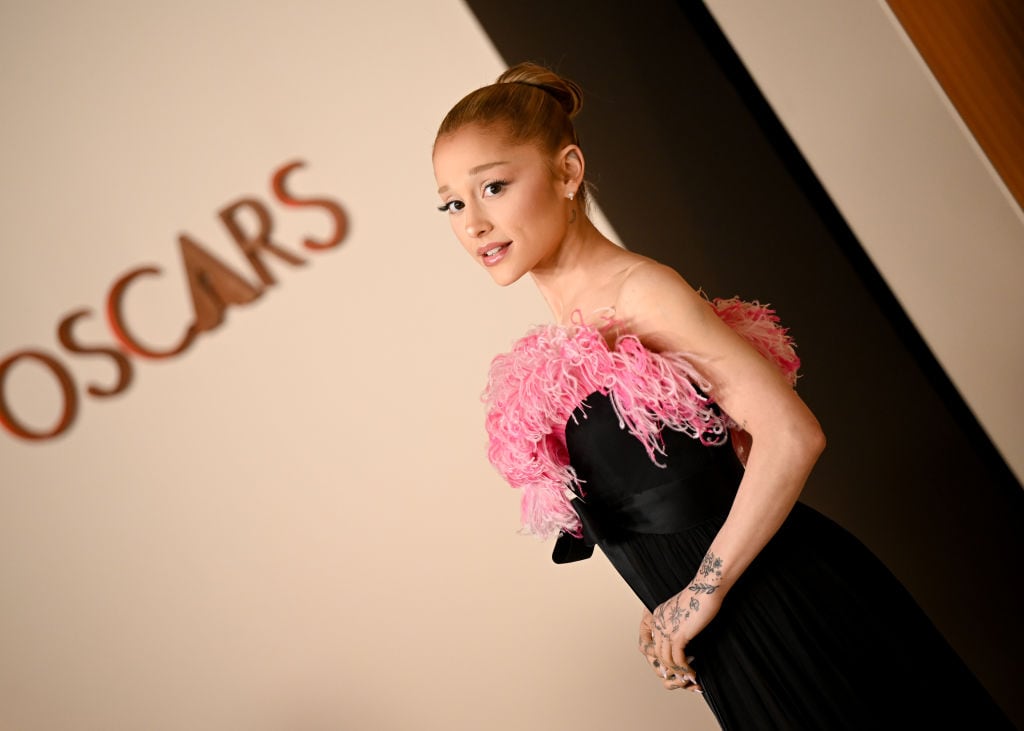 Ariana Grande at the 97th Annual Academy Awards Nominees Dinner held at the Academy Museum of Motion Pictures on February 25, 2025 in Los Angeles, California. Michael Buckner/Penske Media via Getty Images