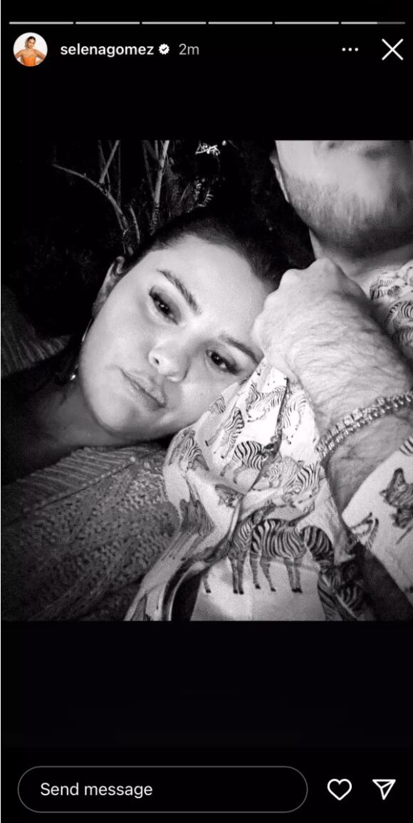 Selena Gomez and Benny Blanco. (Instagram)