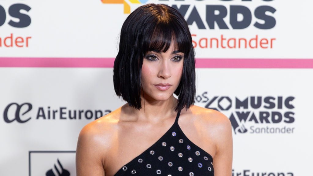 Aitana attends the «LOS40 Music Awards Santander 2023» Nominees Gala Dinner at Florida Park on October 17, 2023 in Madrid, Spain. Aldara Zarraoa/Getty Images