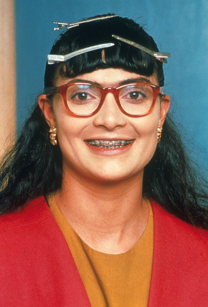 Actress Ana Maria Orozco poses for a portrait as her character Betty Pinzon in the Telemundo network comedy series «Betty La Fea,» 2000. Getty.