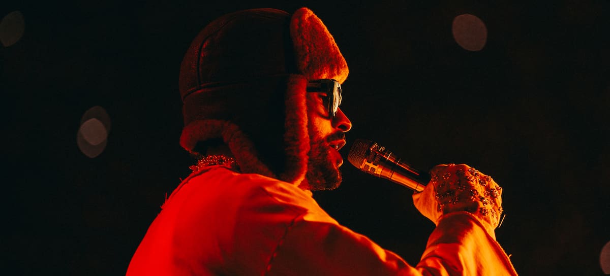 Bad Bunny, en su primer concierto en Madrid 2026.