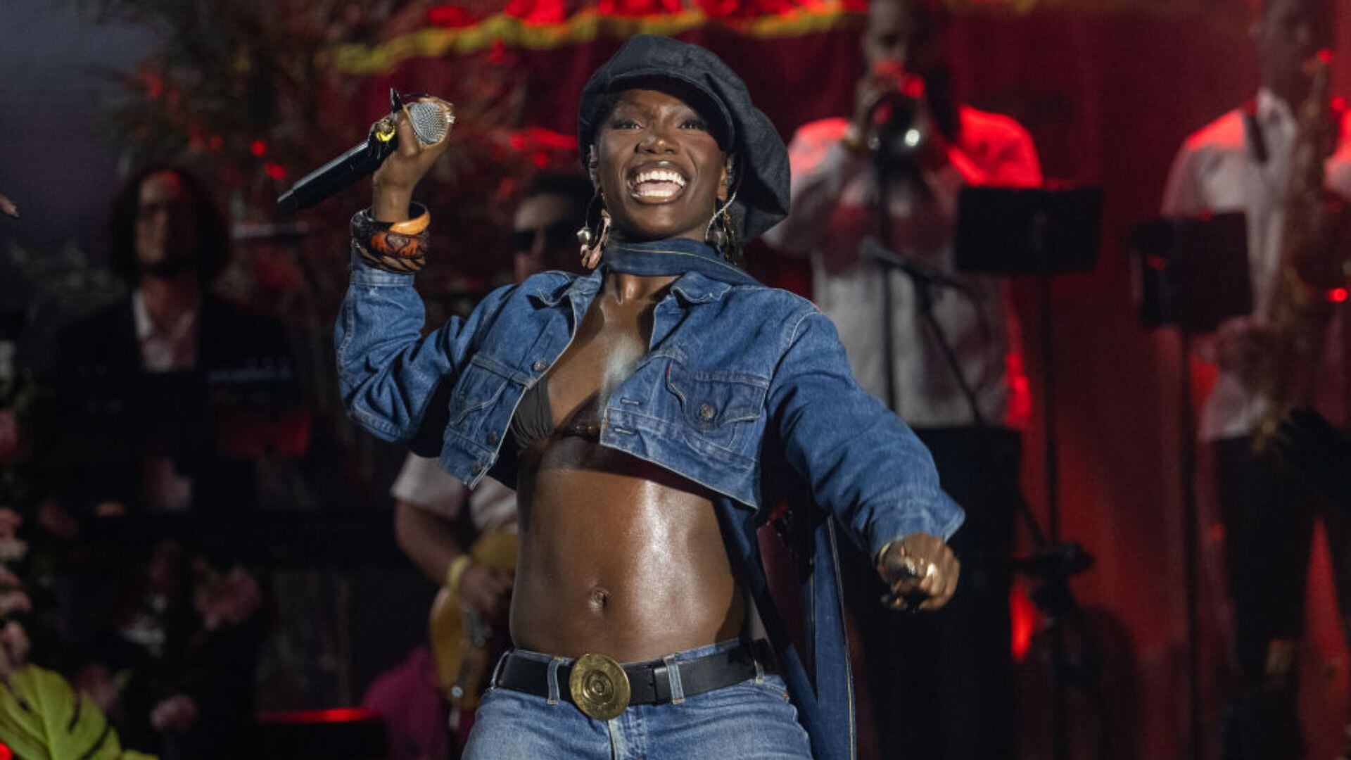 Doechii performs during Day one of 2025 Jazz In The Gardens Music Festival at Hard Rock Stadium on March 8, 2025 in Miami Gardens, Florida. (Prince Williams/WireImage)