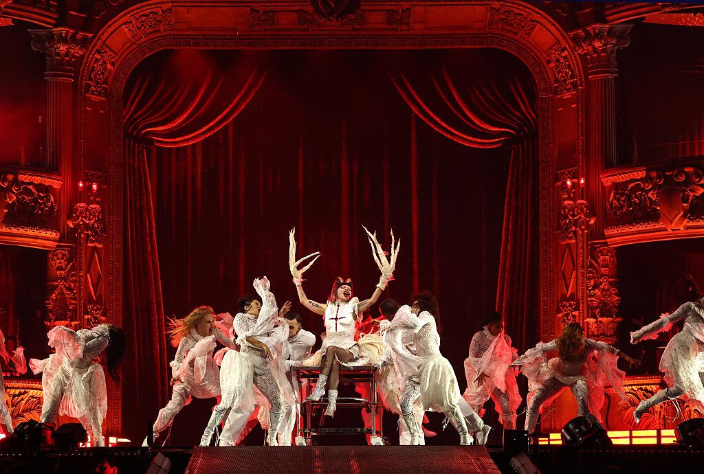 Lady Gaga performs during the kick off of The MAYHEM Ball tour at T-Mobile Arena on July 16, 2025 in Las Vegas, Nevada. Kevin Mazur/Getty Images for Live Nation