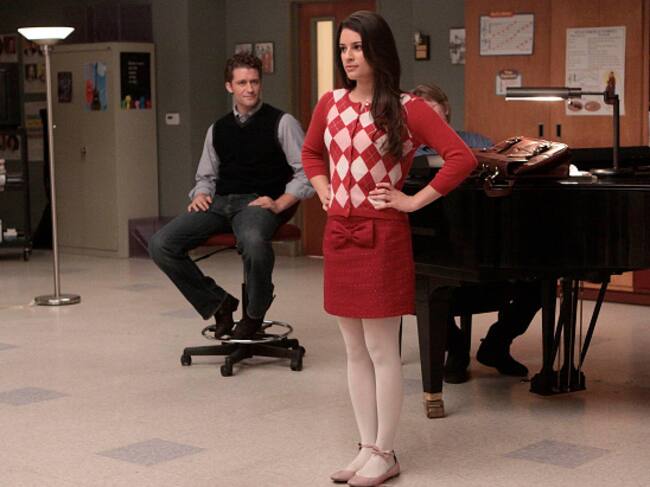 Lea Michelle en Glee // Foto: Getty Images