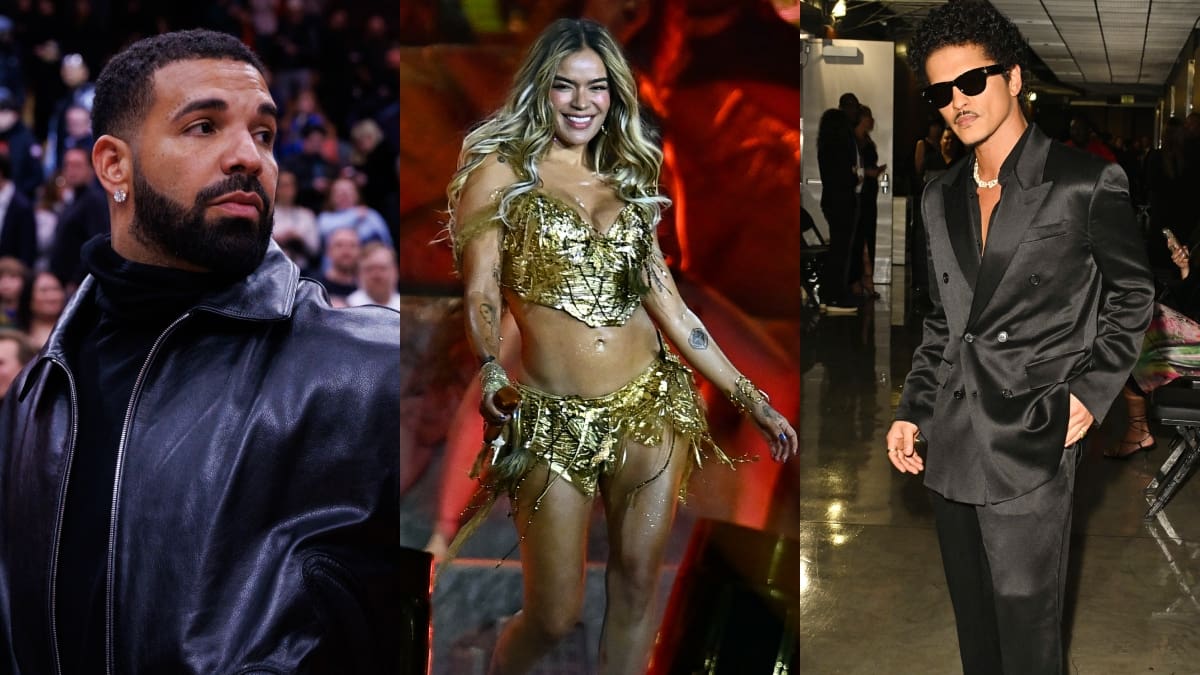 ¿Celoso? Bruno Mars reaccionó al sensual baile de Karol G y Drake
