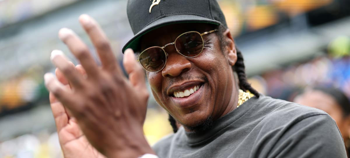 Jay-Z en el FIFA World Cup 2026 el 5 de julio de 2026 en East Rutherford, New Jersey. Steph Chambers - FIFA/FIFA via Getty Images