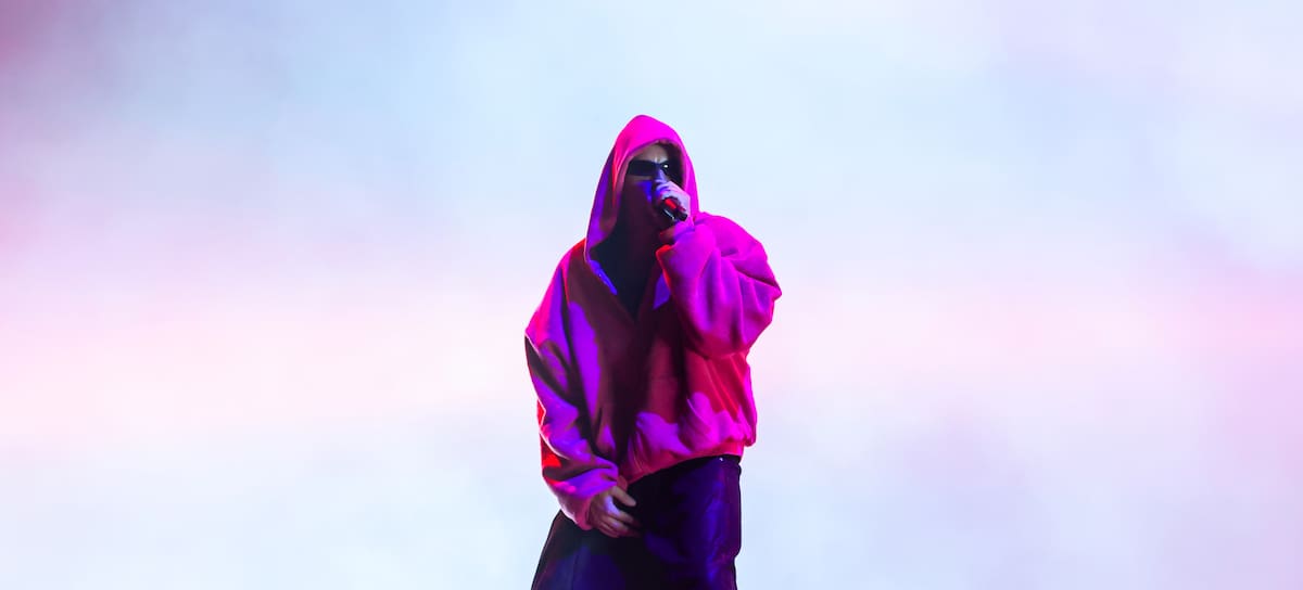 Justin Bieber actúa en el festival de Coachella 2026, en Indio, California.